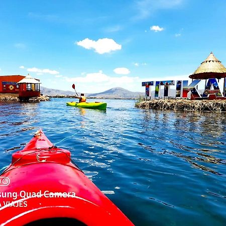 Uros Aruma-Uro On Uros Floating Islands Hotel Puno Bagian luar foto