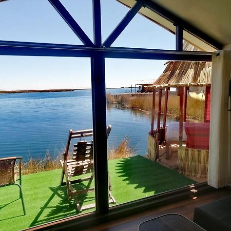 Uros Aruma-Uro On Uros Floating Islands Hotel Puno Bagian luar foto