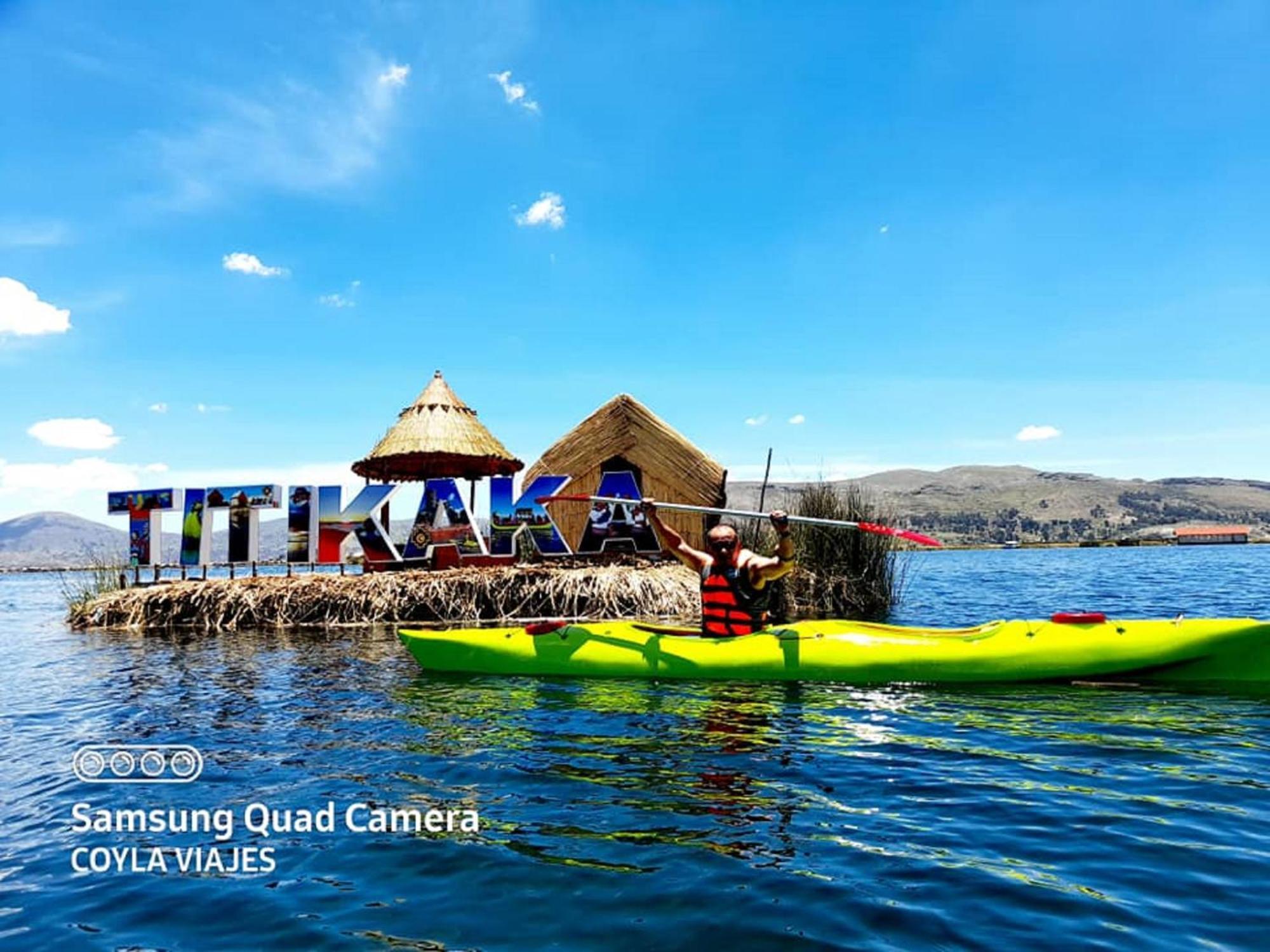 Uros Aruma-Uro On Uros Floating Islands Hotel Puno Bagian luar foto