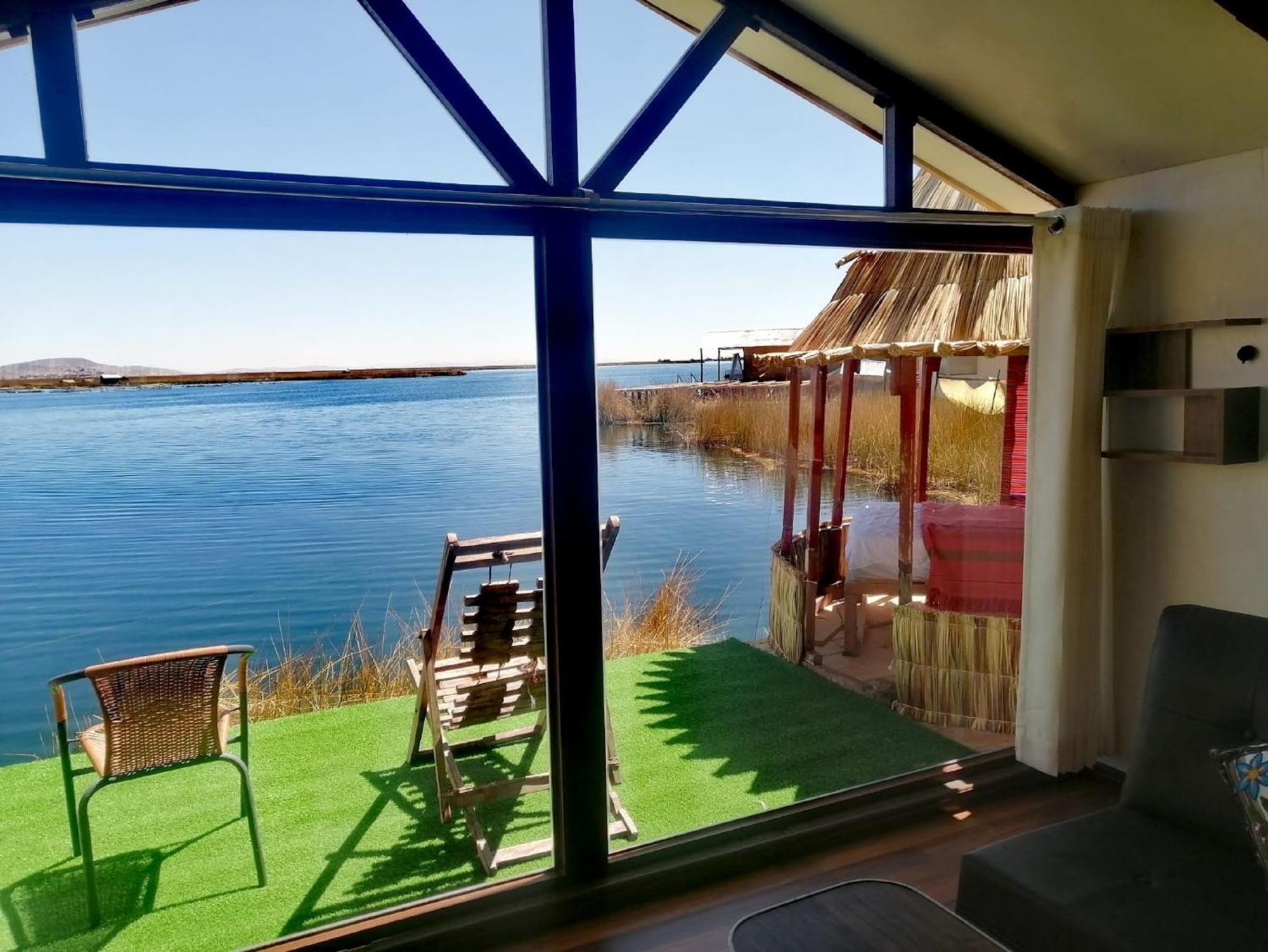 Uros Aruma-Uro On Uros Floating Islands Hotel Puno Bagian luar foto